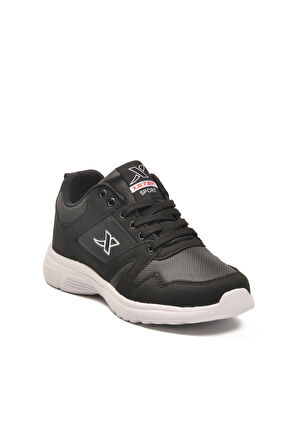 Aspor Siyah Beyaz Unisex Spor Ayakkabı