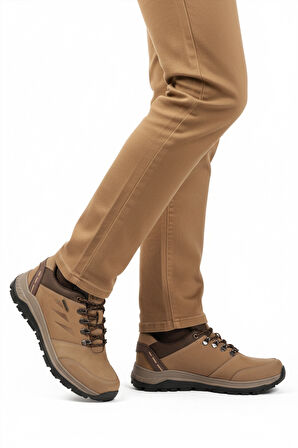 Walkway Kum Hakiki Deri Bağcıklı Su İtici Erkek Outdoor Ayakkabı