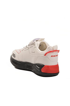 Cool Beyaz Cırtlı Erkek Çocuk Spor Ayakkabı