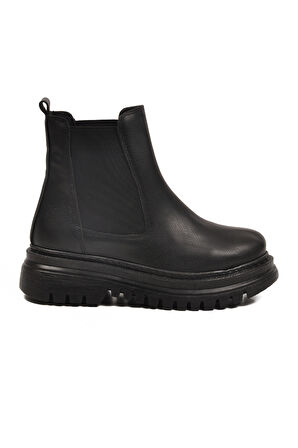 Aspor Siyah Kürklü Kadın Chelsea Bot