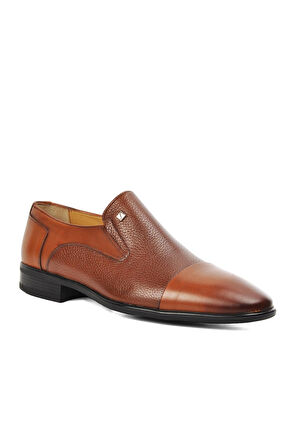 Fosco Taba Hakiki Deri Erkek Klasik Ayakkabı