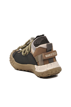 Marcokids Siyah Bağcıklı Erkek Çocuk Hi Sneaker