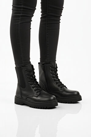 Aspor Siyah Polarlı Erkek Çocuk Bot