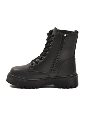 Aspor Siyah Polarlı Erkek Çocuk Bot