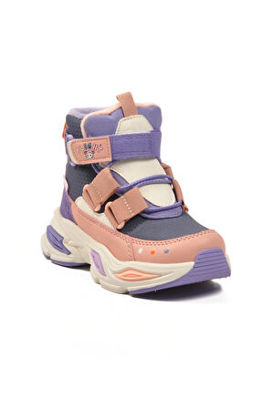 Pepino Pudra Cırlı İçi Kürklü Kız Çocuk Düz Bot