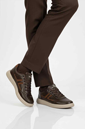 Dakır's Kahve Bağcıklı Erkek Casual Ayakkabı