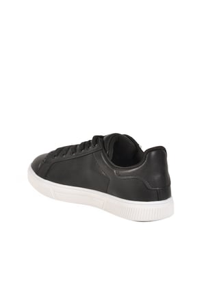 Aspor Siyah Beyaz Bağcıklı Erkek Sneaker