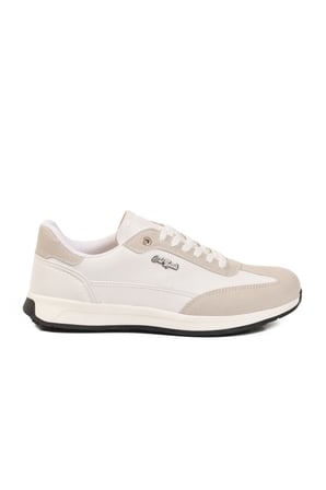 Conteyner Beyaz Bağcıklı Erkek Sneaker
