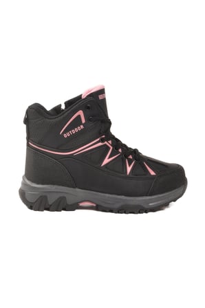 Aspor Siyah Pembe Polarlı Kız Çocuk Outdoor Bot