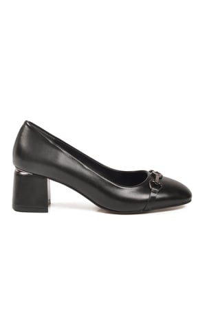 Aspor Siyah Kadın Topuklu Ayakkabı