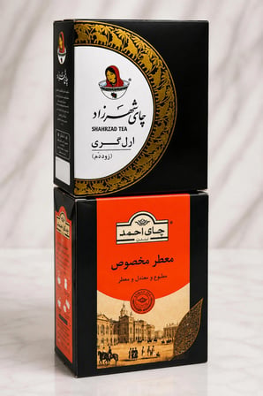 İran Çayı Seti Ahmad Tea ve Shahrzad 2x500 g (1 kg)