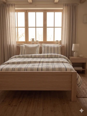 TRUYTOWEL BATTAL BOYMÜSLİN YÜZDE YÜZ PAMUK %100 PAMUK ÇİFT KAT NEVRESİM TAKIMI