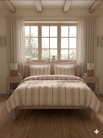 TRUYTOWEL BATTAL BOYMÜSLİN YÜZDE YÜZ PAMUK %100 PAMUK ÇİFT KAT NEVRESİM TAKIMI