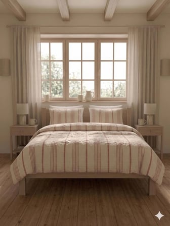TRUYTOWEL BATTAL BOYMÜSLİN YÜZDE YÜZ PAMUK %100 PAMUK ÇİFT KAT NEVRESİM TAKIMI