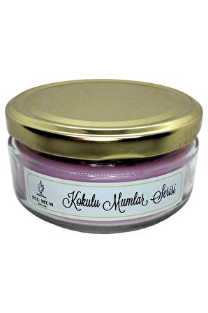 Pembe Düşler Gül Kokulu Mum 300 Gr.