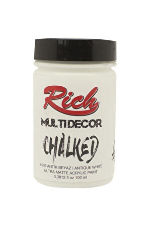Multi Decor Chalked Akrilik Boya 100 Cc Antik Beyaz