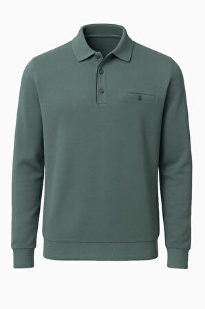 Simenti Regular Fit Polo Yaka Selanik Kazak - 7414