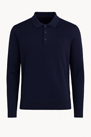 Simenti Regular Polo Yaka Düğmeli Erkek Triko - 7422