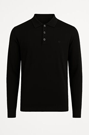 Simenti Regular Polo Yaka Düğmeli Erkek Triko - 7422