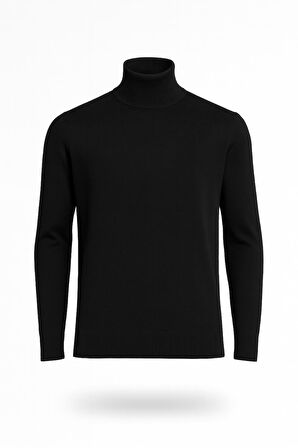 Huffa Erkek Slim Fit Boğazlı Erkek Triko-7430