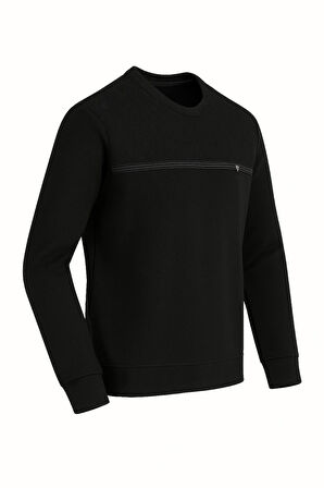 Gewer Uzun Kol Sıfır Yaka Erkek Selanik -7444