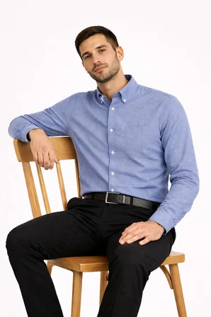 Dormen Uzun Kol Klasik Erkek Regular Fit Gömlek 7607