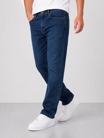 B.Wood Regular Fit Likralı Erkek Jean Pantolon 7749