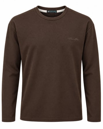 Glow Star Bisiklet Yaka Slim Fit Erkek Sweatshirt - 7777
