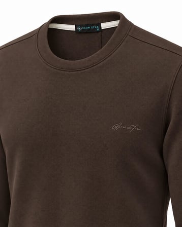 Glow Star Bisiklet Yaka Slim Fit Erkek Sweatshirt - 7777