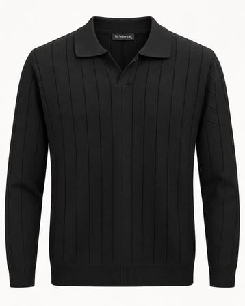 Turbulance Slim Fit Erkek Polo Yaka Triko Kazak 7786