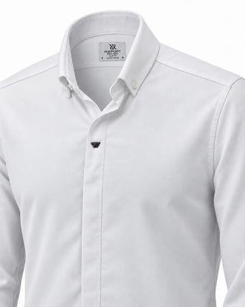 Re Port Uzun Kol Slim Fit Erkek Kapalı Patlı Gömlek - 7791
