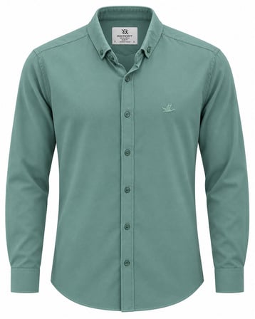 Re Port Uzun Kol Slim Fit Erkek Gömlek - 7793