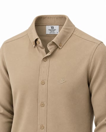 Re Port Uzun Kol Slim Fit Erkek Gömlek - 7793
