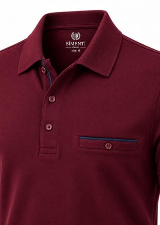 Simenti Regular Fit Polo Yaka Selanik Sweatshirt - 7799