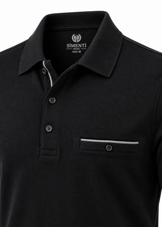 Simenti Regular Fit Polo Yaka Selanik Sweatshirt - 7799