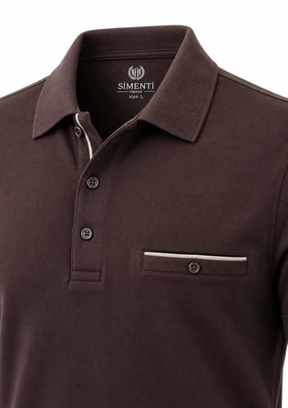 Simenti Regular Fit Polo Yaka Selanik Sweatshirt - 7799