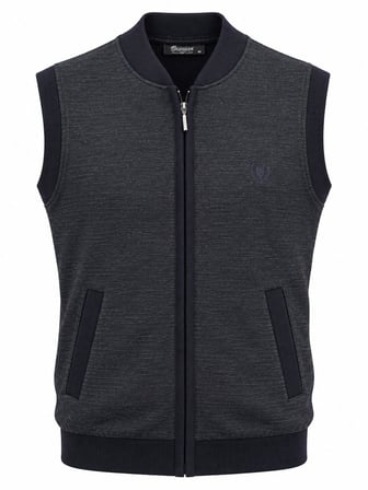 Avşar Regular Fit Erkek Fermuarlı Triko Yelek - 7813
