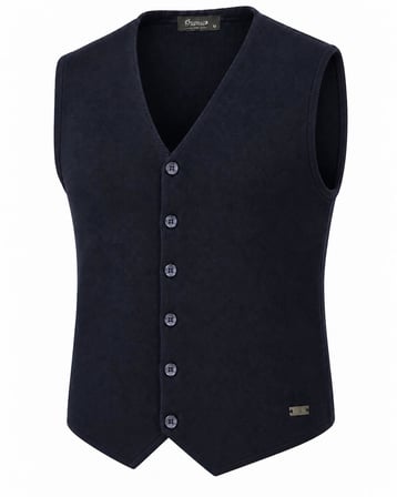 Avşar Slim Fit Erkek Düğmeli Triko Yelek - 7814