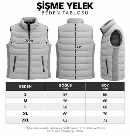 Fermuarlı Erkek Slim Fit Triko Nova Yelek 7830