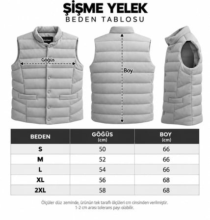 Delpino Çıtçıtlı Erkek Slim Fit Süet Yelek 7831