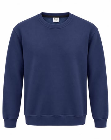 Basic Bisiklet Yaka Relaxed Regular Erkek Sweatshirt - 7773