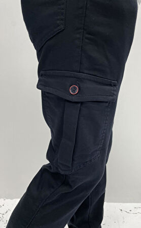 Big Rodoc Slım Fıt Erkek Paça Lastikli Kargo Pantolon