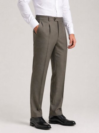 Ricati Regular Fit Pileli Erkek Kumaş Pantolon - 7621