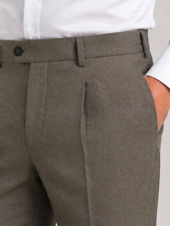 Ricati Regular Fit Pileli Erkek Kumaş Pantolon - 7621