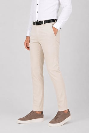 Caserta Slim Fit Likralı Boru Erkek Kumaş Pantolon - 7712