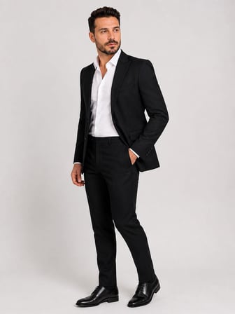 Erkek İtalyan Kesim Yarım Astar Blazer Ceket Klasik ve Modern Şıklık - 7731