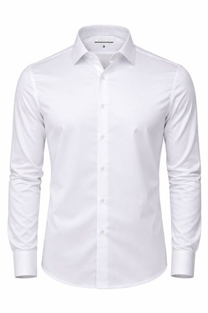 Slim Fit Uzun Kollu Kolay Ütü Pamuk Saten Erkek Gömlek