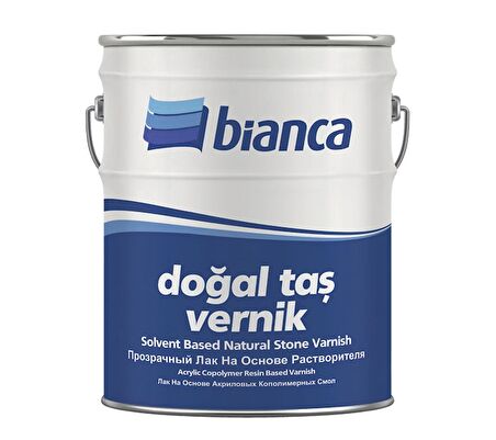 Bianca Doğal Taş Verniği 2.5lt