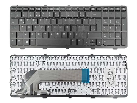 Hp ProBook 450 G0, 450 G1, 455 G2 Notebook Klavyesi (Siyah TR) Çerçeveli / KL0878WF