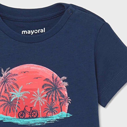 Mayoral erkek bebek 2 li t-shirt set 1015
